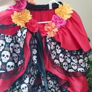 Halloween - Day of the Dead skirt